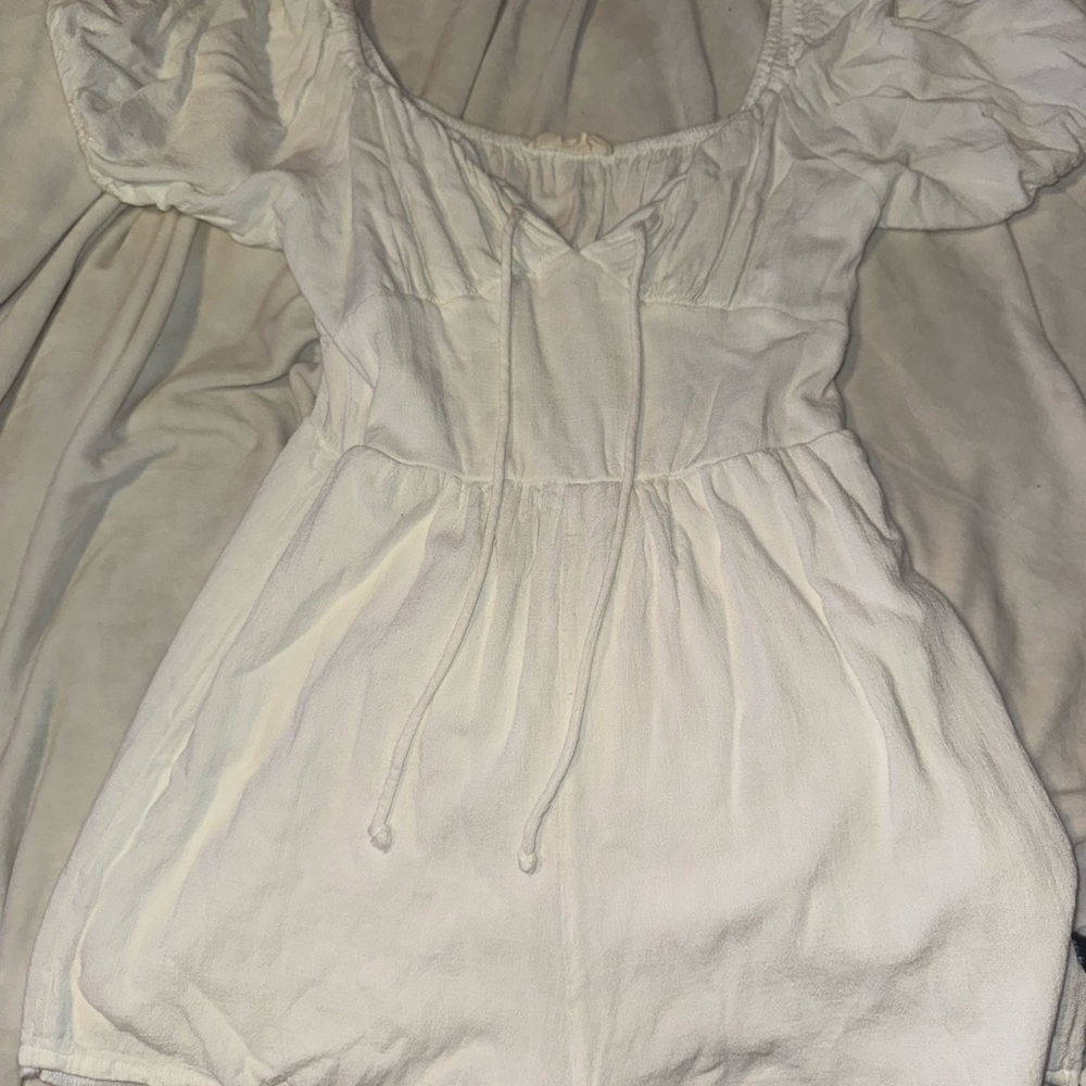 Altar'd State White Jumpsuit